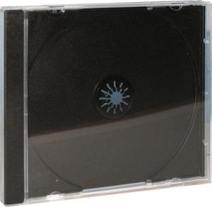 Estuches Cd's Bandeja Negra,transparente 10mm Paquetes De 10