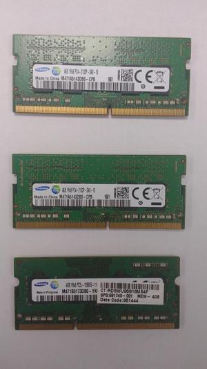 Memorias RAM 4GB PC3L