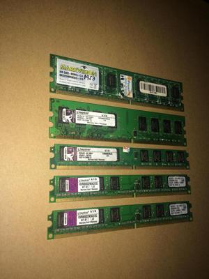 Memorias Ram Para PC DDr2 de 2GB