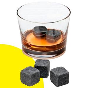 Set De 9 Hielos De Roca Piedras Térmicas Whisky En Las