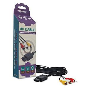 Tomee Cable Av Para Gamecube / N64 / Snes