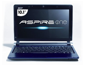 VENTA DE PORTÁTIL ACER ASPIRE ONE ZG5 MINI COLOR AZUL CON