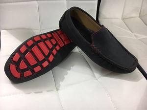Zapatos Mocasín Suela Roja Y Dorada Edición Especial