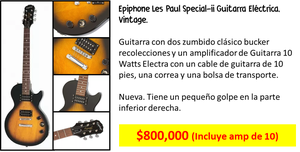 Guitarra Epiphone Les Paul II Vintage