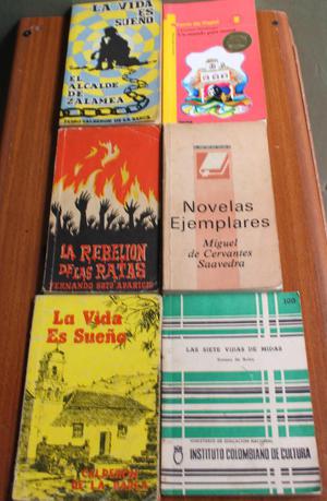 Libros varios en buen estado