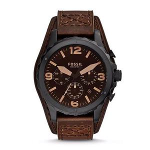 Reloj Fossil Nate Cronógrafo Cuero Hombre Jr