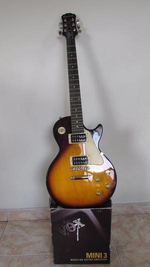 VENDO HERMOSA GUITARRA ELECTRICA CON AMPLIFICADOR