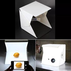 Caja De Luz (soft Box) Con Iluminación Led Para Fotografia.