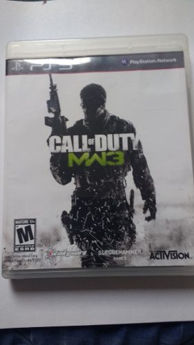 Juego Para La Play 3 Call Of Duty Modern Warfare 3 Original