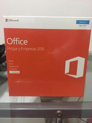 Microsoft Office  Hogar y Empresas NUEVO