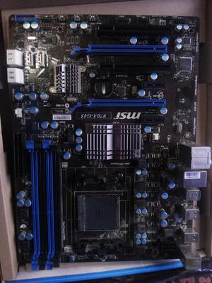 Vendo Board Msi 970ag43 Socket Am3