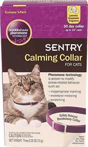 Centinela Calmar El Collar Para Gatos Pack 3