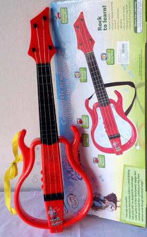 Guitarra Eléctrica Para Niños De 18 Meses + Luces Y Sonido