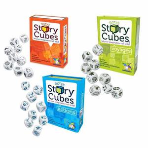¡ Set X3 Rorys Story Cube Voyage Juego Cubos Historias!!