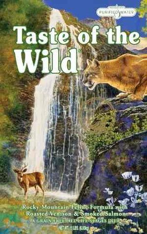 Taste Of The Wild Feline Rocky Mountain Salmon Y Venado15lbs