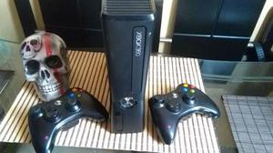 Xbox 360 Slim 5.0 Dos Controles, Disco Duro Opcional