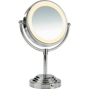 Espejo De Aumento Con Luz Conair Elegante Cromado