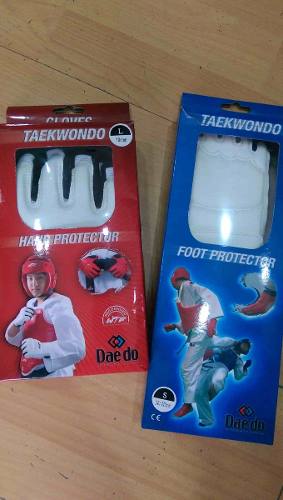 Guantines O Protector De Pie Taekwondo Daedo Original