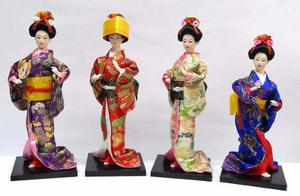 Muñecas Japonesas En Porcelana De 26 Cm Con Envío Gratis