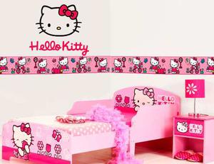 Vinilo Decorativo Hello Kitty /cenefas Adhesivas