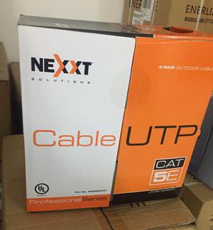 Cable Utp 100%Cobre Cat 5 Interior Nexx