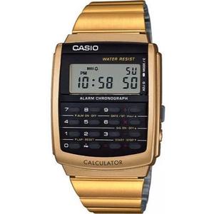 Casio Ca 506 G Calculadora Dorado Acero Unisex 100% Original