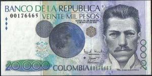 Colombia  Pesos 1 May  Bgw711 Reposicion Rombo