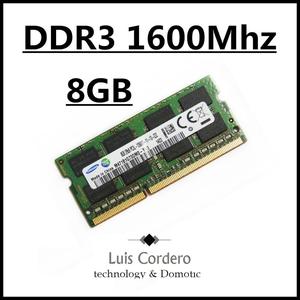 Memoria Ram Ddr3L 8 Gigas Portatil 