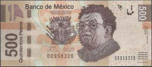 Mexico 500 Pesos 4 Nov  Serie Rd P126