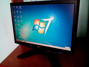 Monitor Lcd Acer X173W 17 Pulgadas Bonito Funcional
