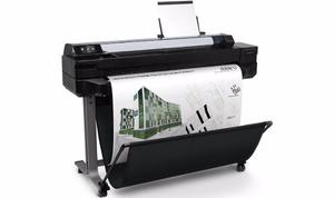 Plotter Hp T120 Con Cartuchos Adaptados Para Recarga