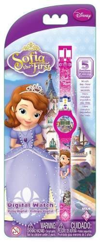 Reloj Digital Disney Princesa Sofia 5 Funciones