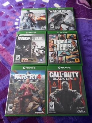 8 JUEGOS XBOX ONE