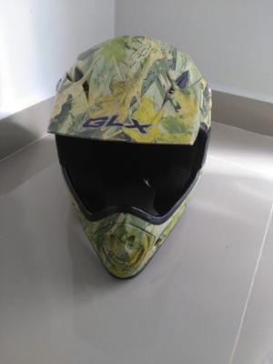 Casco Protector Para Bmx O Motocross De Niño