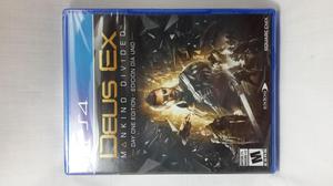 Deus Ex Mankind Divided Edición Día Uno / Play 4 Nuevo