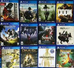 Juegos Play Station 4