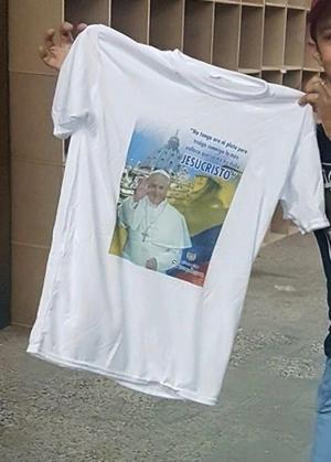 Camisa Del Papa Francisco