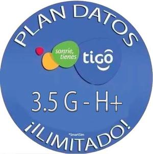 Internet Ilimitado Tigo Simcard 976 Gigas + 400 Min