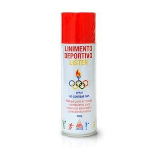 Linimento Deportivo Lister Spray - Alto Rendimiento 200g