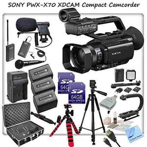 Sony Pxw-x70 Profesional Videocámara Compacta Xdcam Con Cs