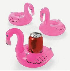 Flotador Flamingo Para Tus Bebidas