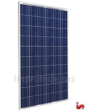 Panel Solar Policristalino 100w/12v, Cable Mc4, Retie