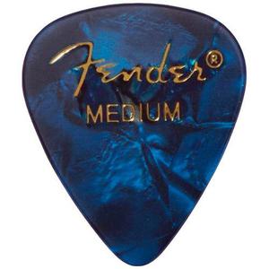 Pick Guitarra Fender Medium Azul Original (precio X Unidad)