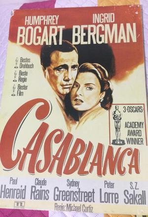 Retablos Casablanca y chaplin