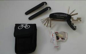 Combo Kit de Reparaciónbolso para Bici
