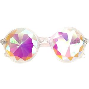 Premium Claras Noxik Kaleidoscope Gafas - Lentes Mejor Rave
