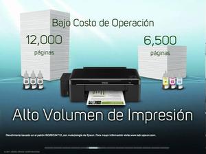 Epson L200 Alto volumen de impresión