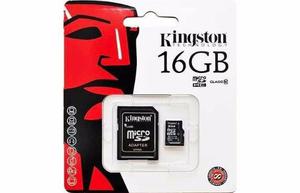 Memoria Micro Sd 16gb Clase 10 Kingston (sin Envío)