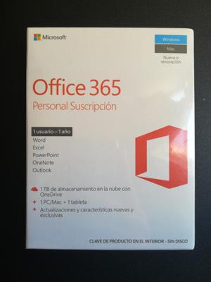 Office 365 Personal Suscripción