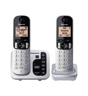 Panasonic Kx-tgc222s Dect 6.0 Teléfono Fijo De 2 Teléfonos
